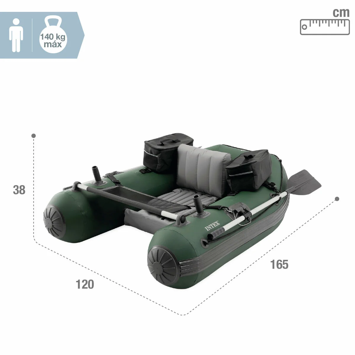 Barca Hinchable Intex 119 x 38 x 165 cm