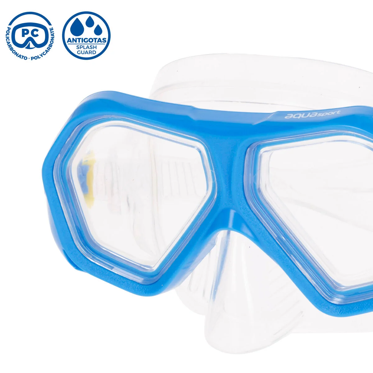 Gafas de Buceo AquaSport Azul (6 Unidades)