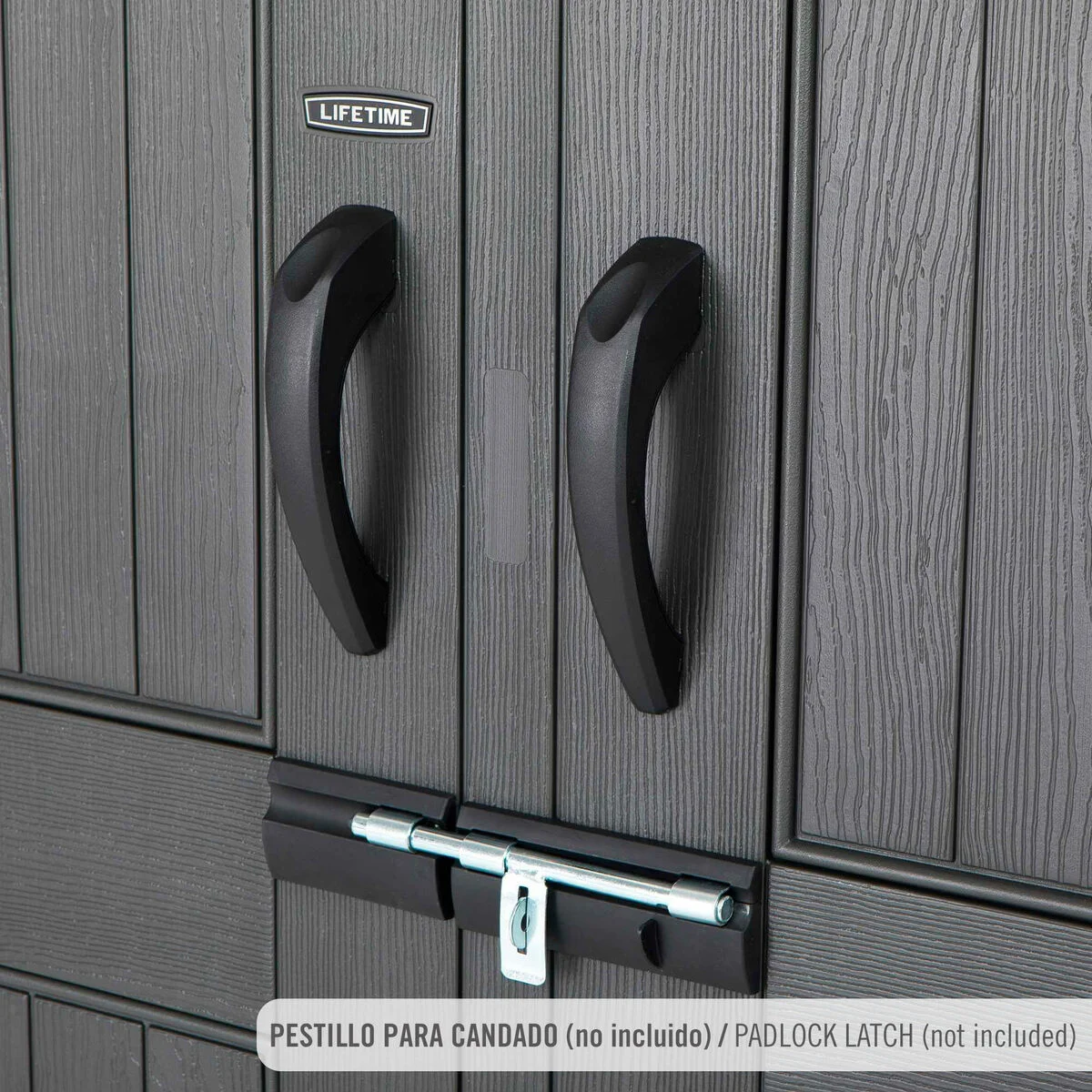 Caseta Lifetime 207 x 228 x 354 cm Gris