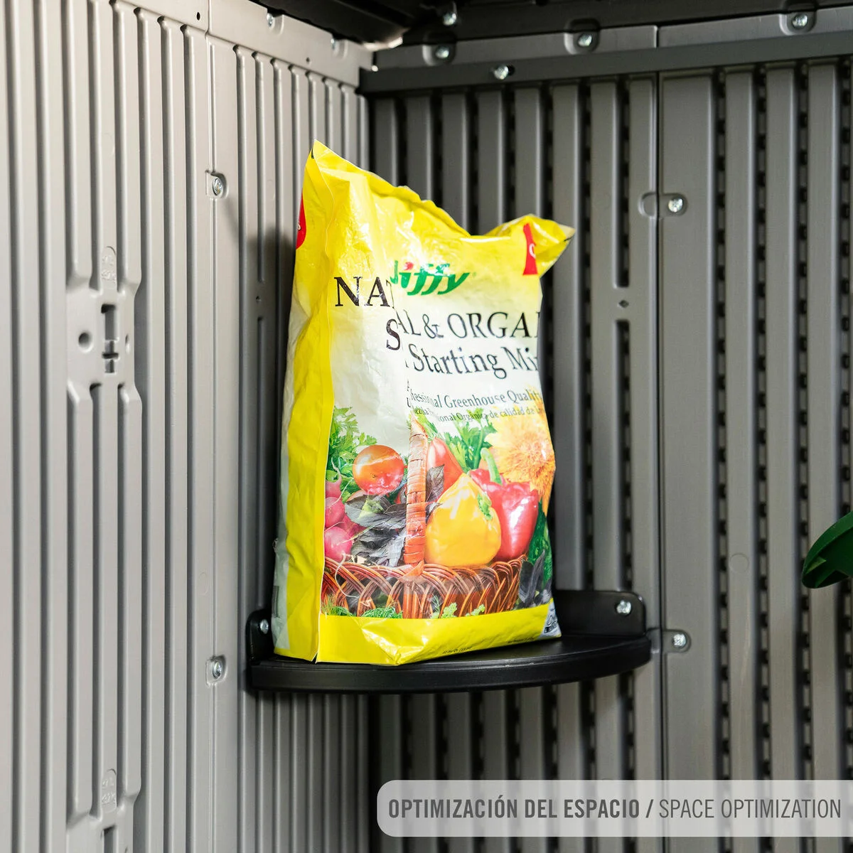 Caseta Lifetime 207 x 228 x 354 cm Gris