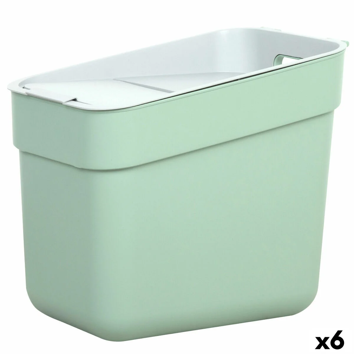 Cubo de basura Curver Verde Plástico 20 L (6 Unidades)