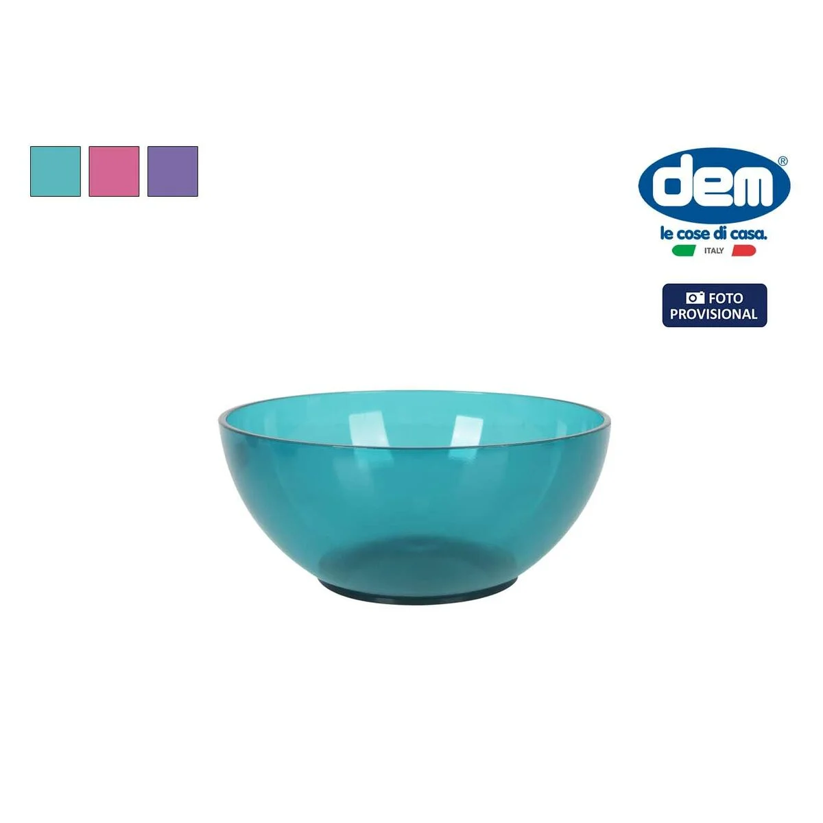 Bowl Dem Smaty Color ø 12 x 5 cm (36 Units)