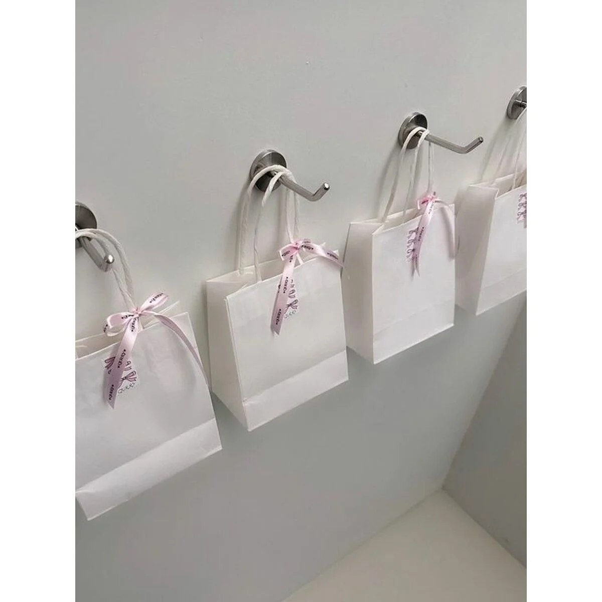 Bolsa de Papel Algon Blanco 26 x 17 x 26 cm 3 Piezas (24 Unidades)