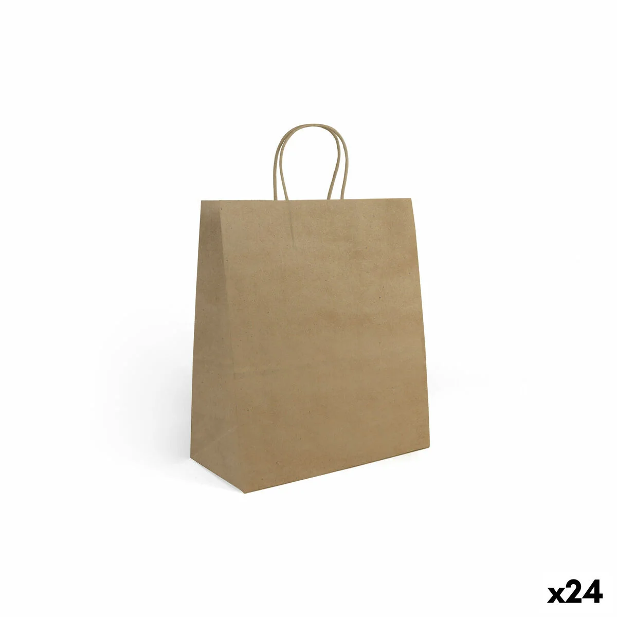 Bolsa de Papel Algon Kraft 26 x 14 x 31 cm 3 Piezas (24 Unidades)