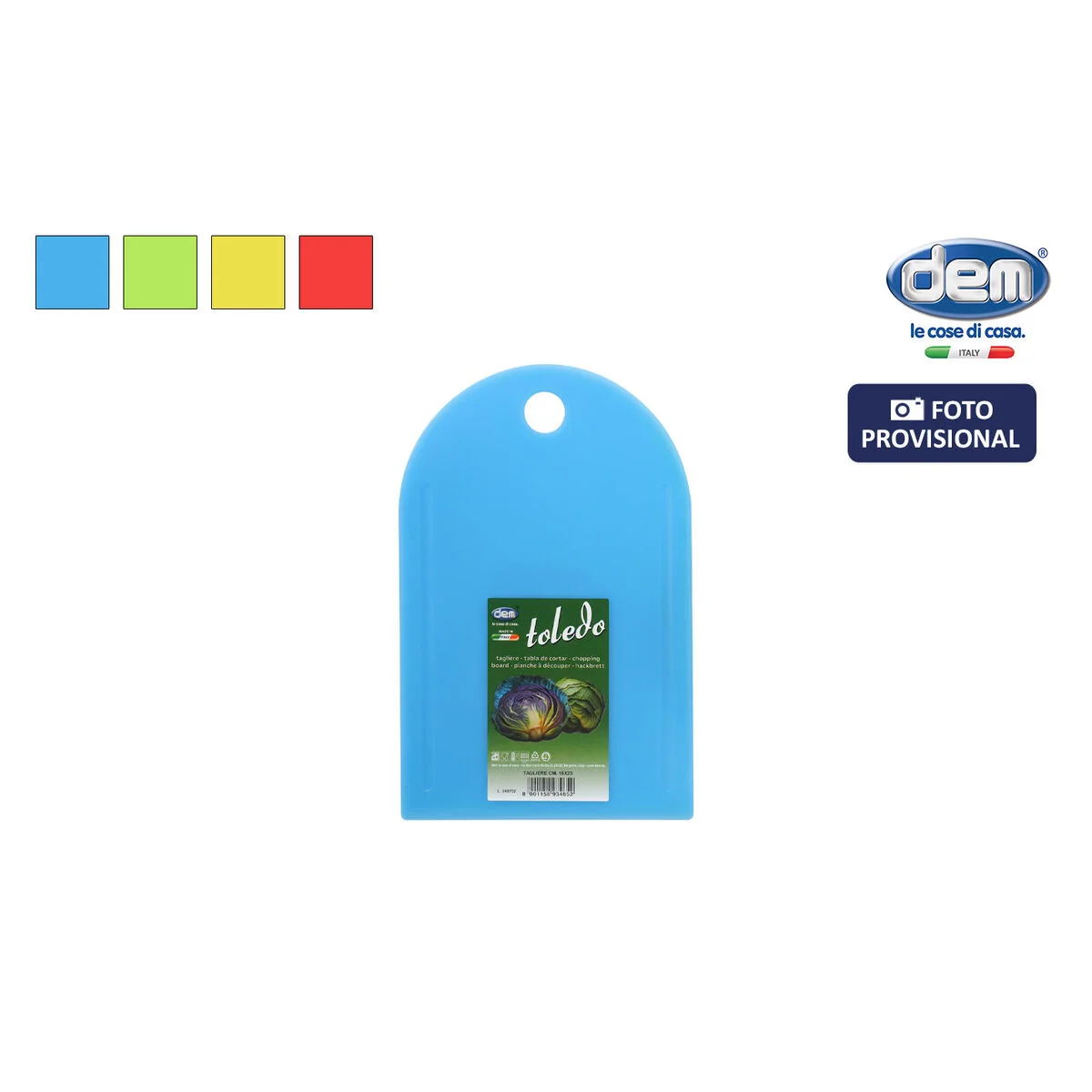 Cutting board Dem Taglieri 23 x 15 cm (24 Units)