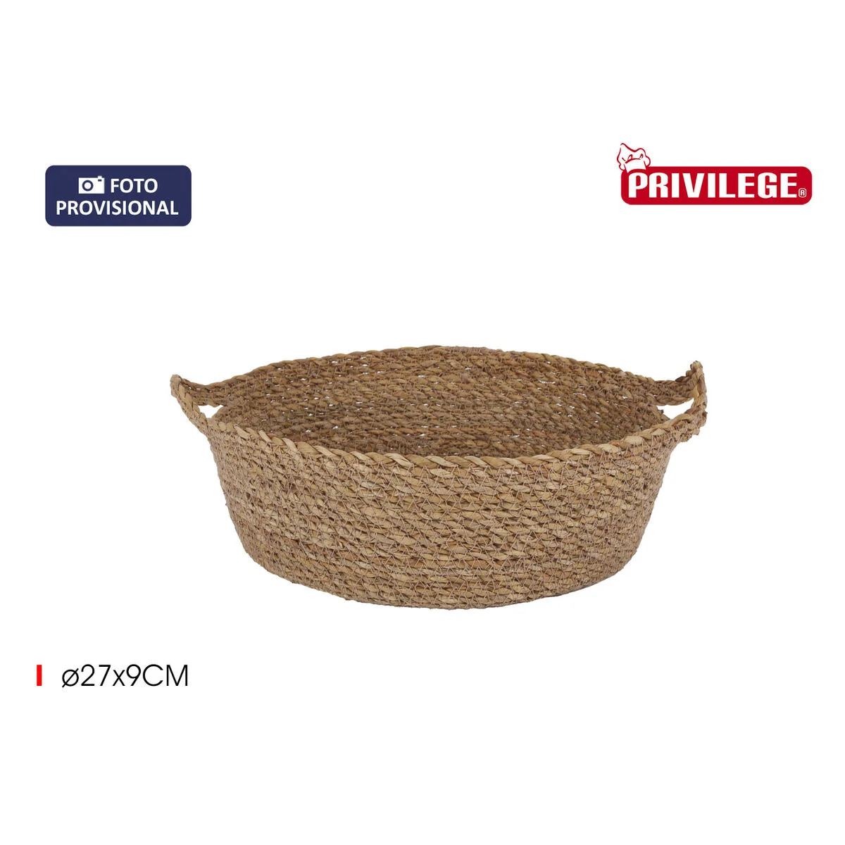 Cesta Multiusos Privilege Privilege Mimbre (8 Unidades)