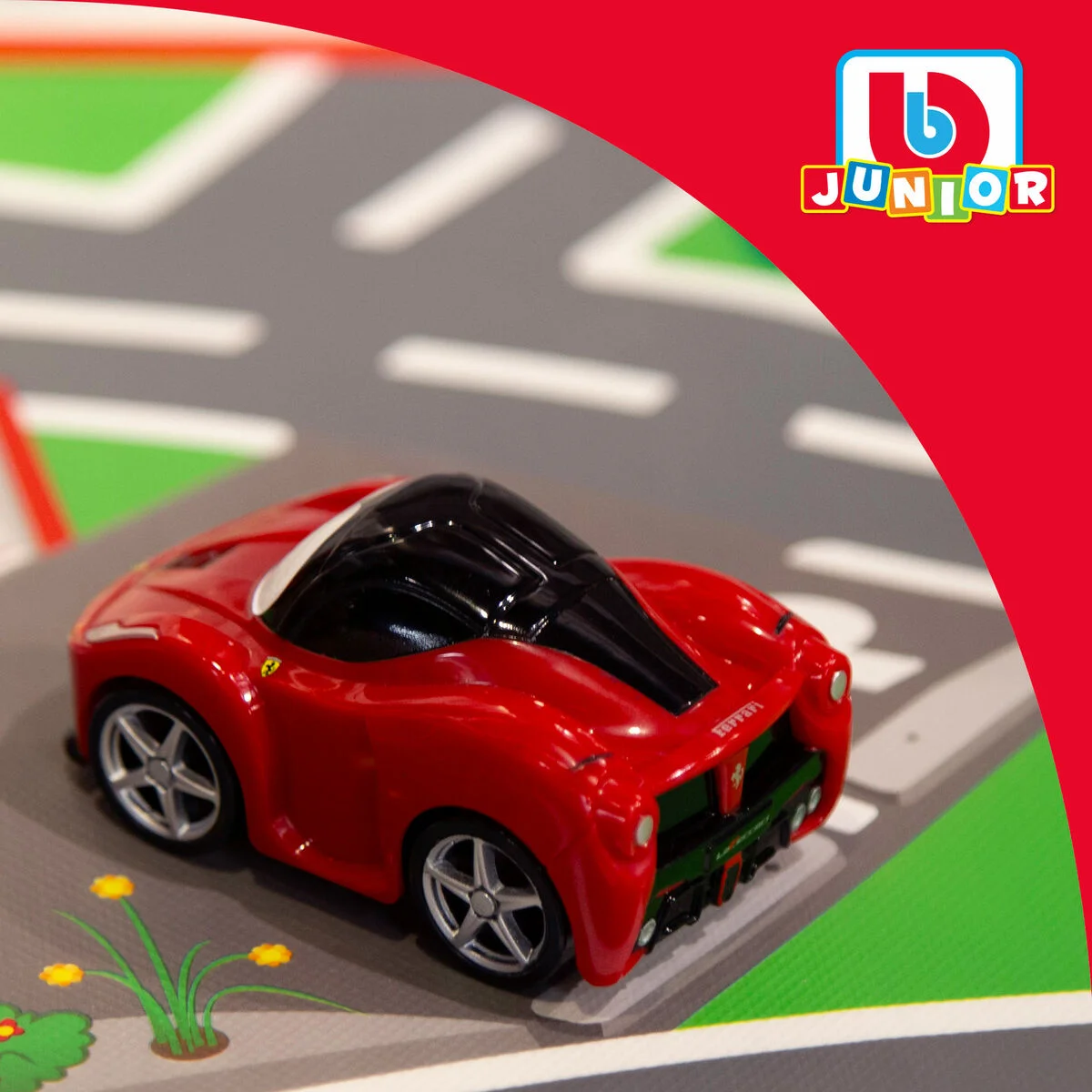 Playset Ferrari 100 x 0,1 x 70 cm 6 Unidades