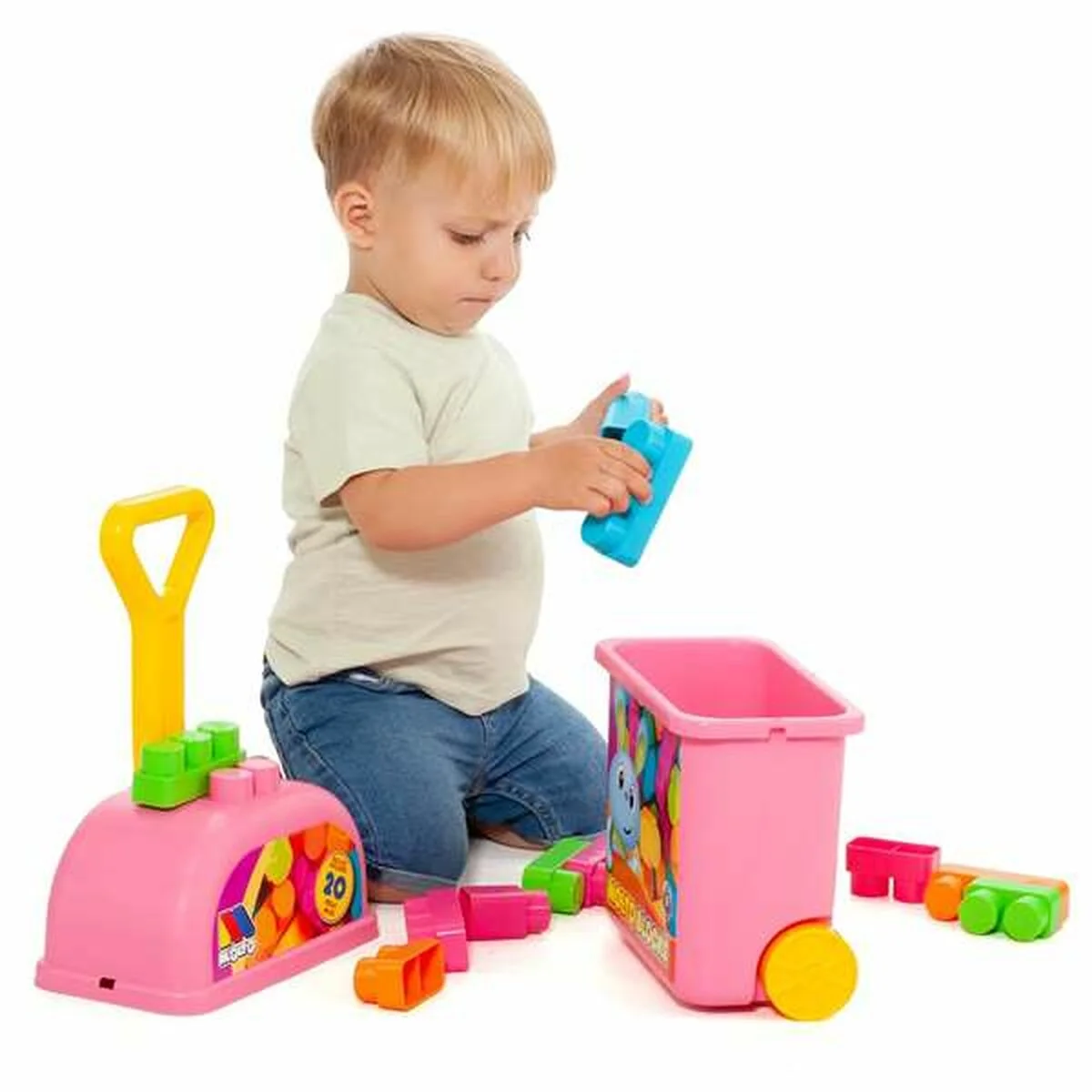 Juguete de arrastre Moltó 20 Piezas