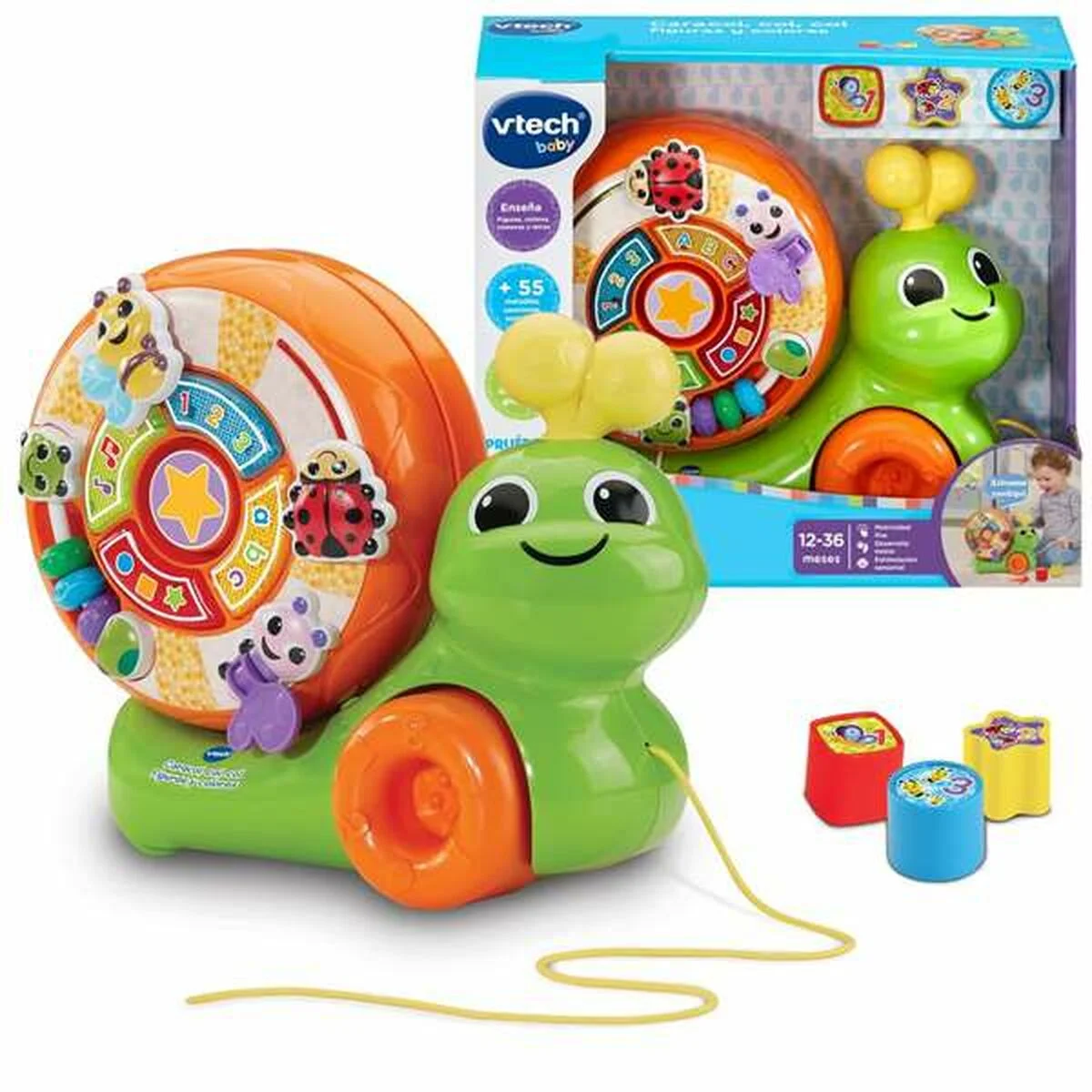 Juguete de arrastre Vtech Caracol