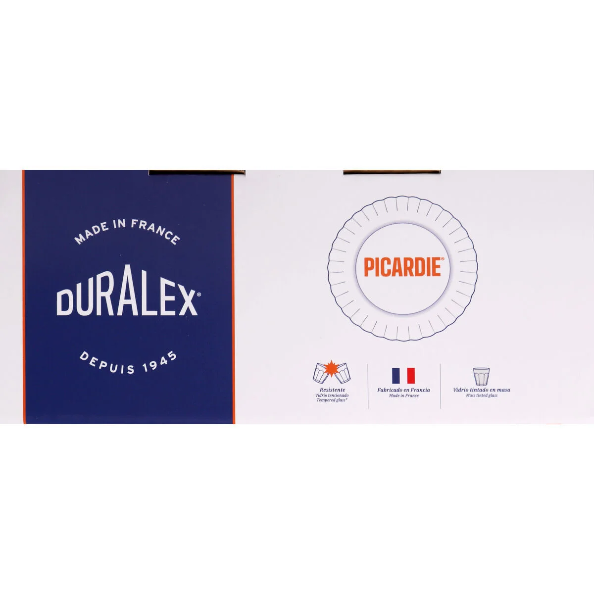 Vajilla Duralex Picardie Transparente 12 Piezas (2 Unidades)