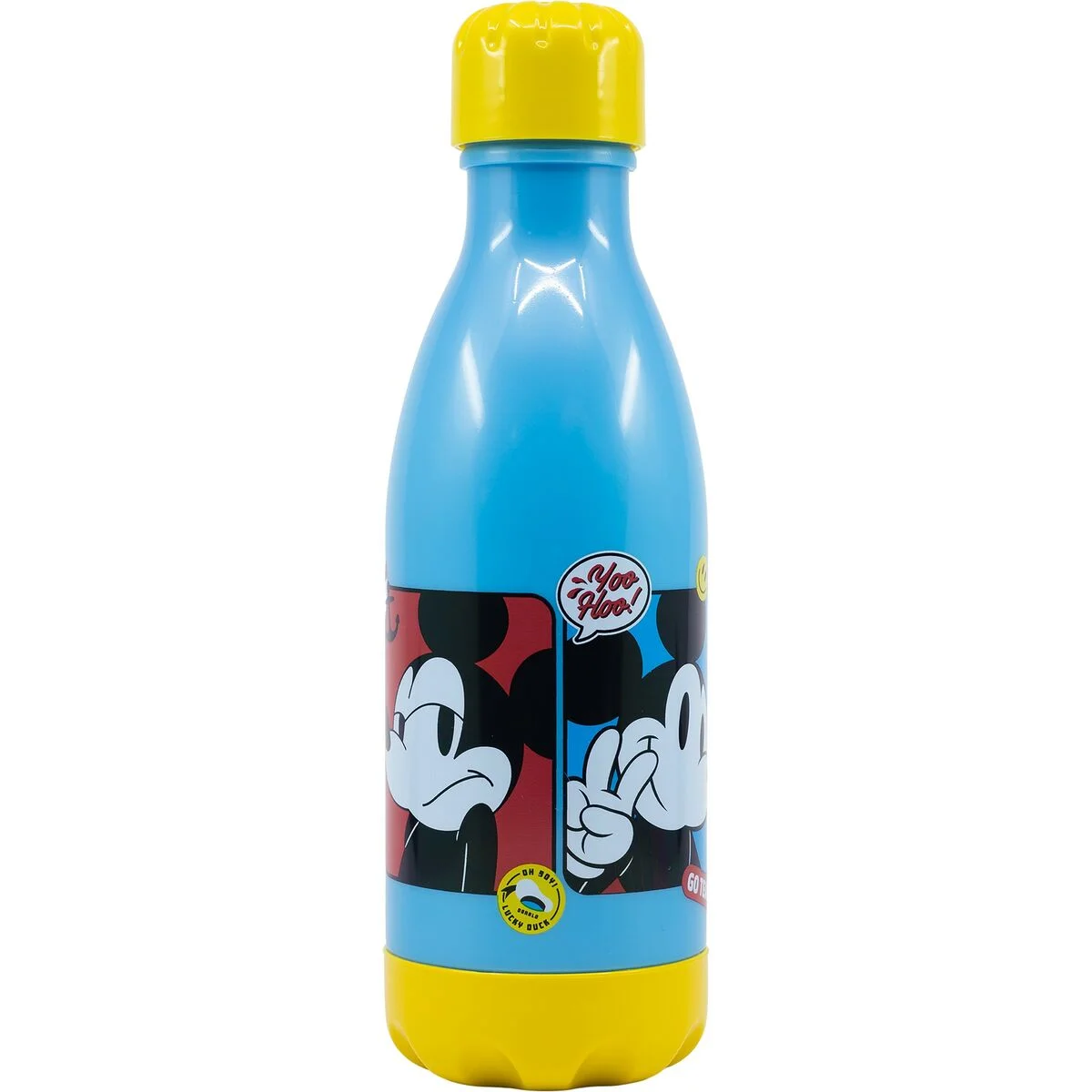 Botella de Agua Mickey Mouse CZ11268 560 ml Multicolor Plástico
