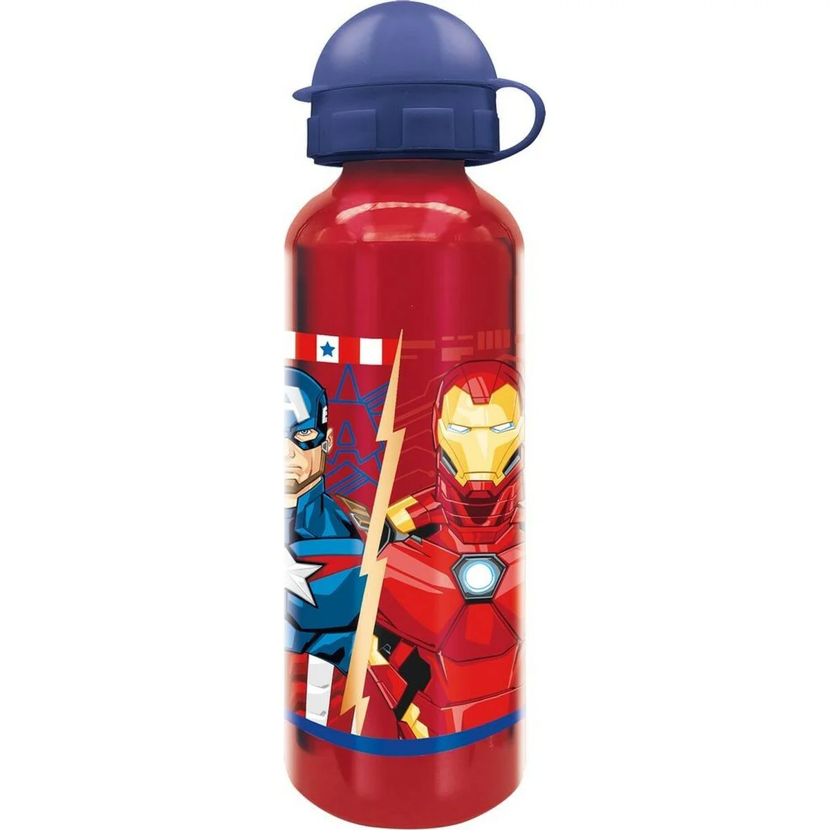 Botella de Agua The Avengers CZ11259 Rojo 530 ml Aluminio