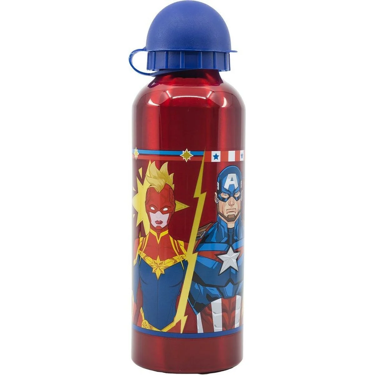 Botella de Agua The Avengers CZ11259 Rojo 530 ml Aluminio