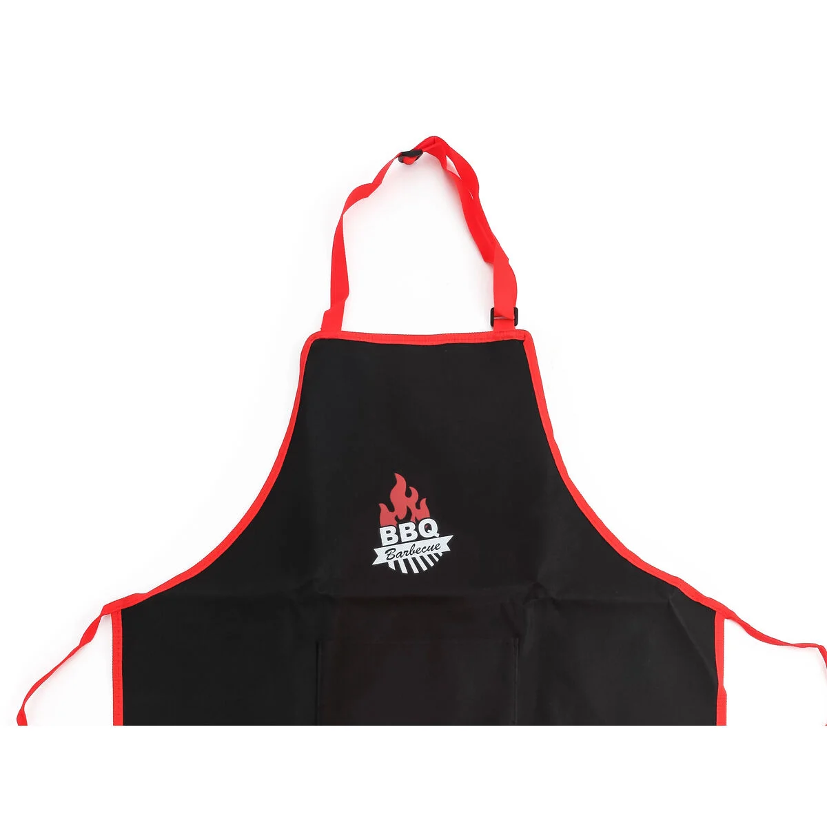 Delantal Algon 61 x 75,5 cm Negro Barbacoa