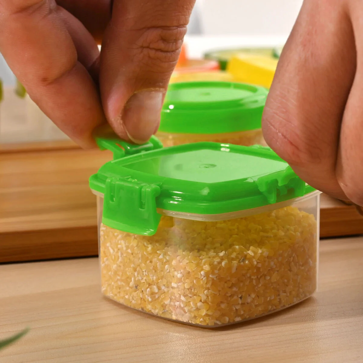 Set de Fiambreras Privilege 65 ml Mini 4 Piezas (24 Unidades)