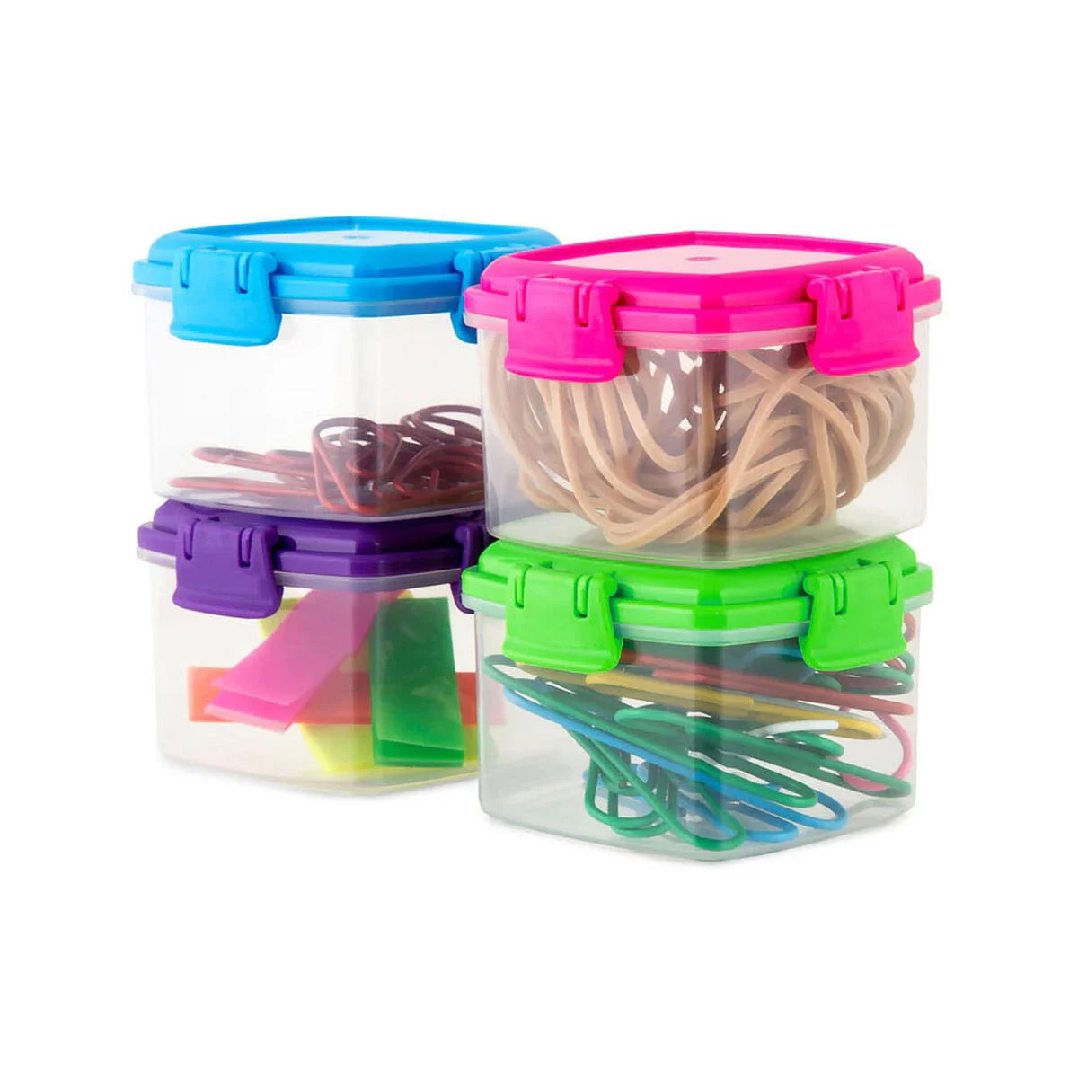 Set de Fiambreras Privilege 65 ml Mini 4 Piezas (24 Unidades)