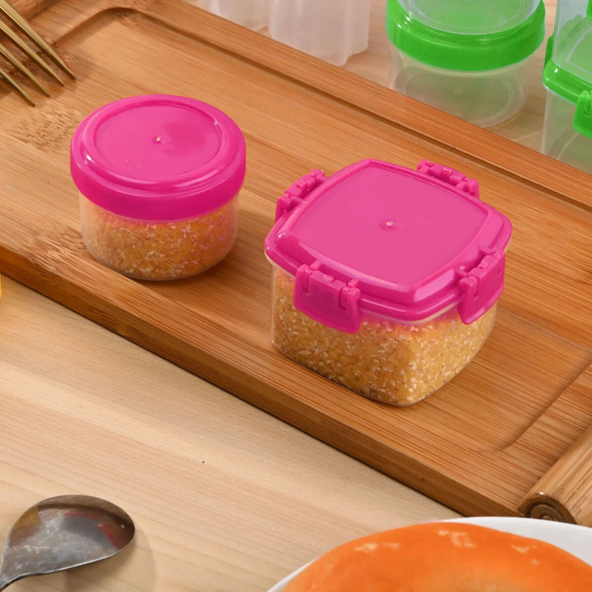 Set de Fiambreras Privilege 65 ml Mini 4 Piezas (24 Unidades)