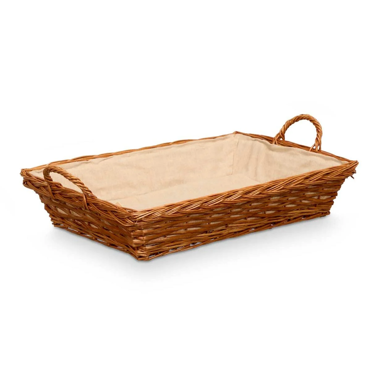 Cesta Multiusos Kipit Poliéster Mimbre Tela 50 % algodón 63 x 16 x 41 cm