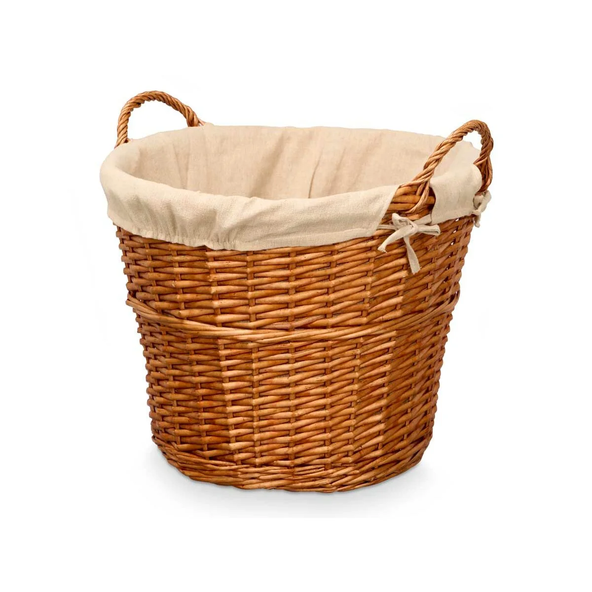 Cesto Kipit Natural Poliéster Mimbre Tela 50 % algodón (6 Unidades)