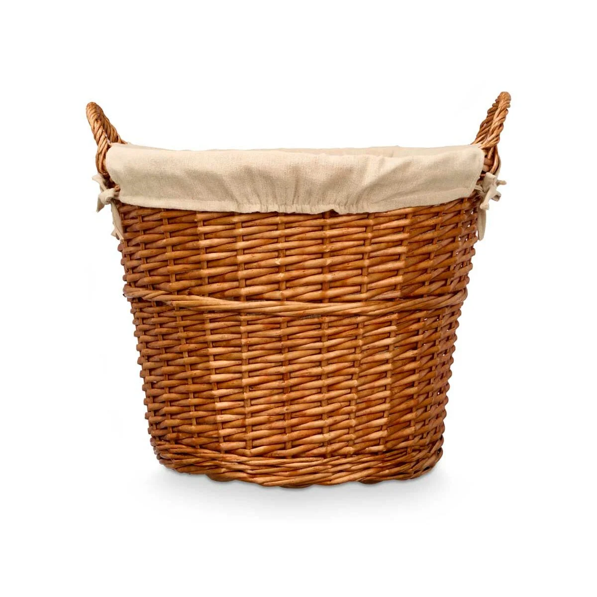 Cesto Kipit Natural Poliéster Mimbre Tela 50 % algodón (6 Unidades)