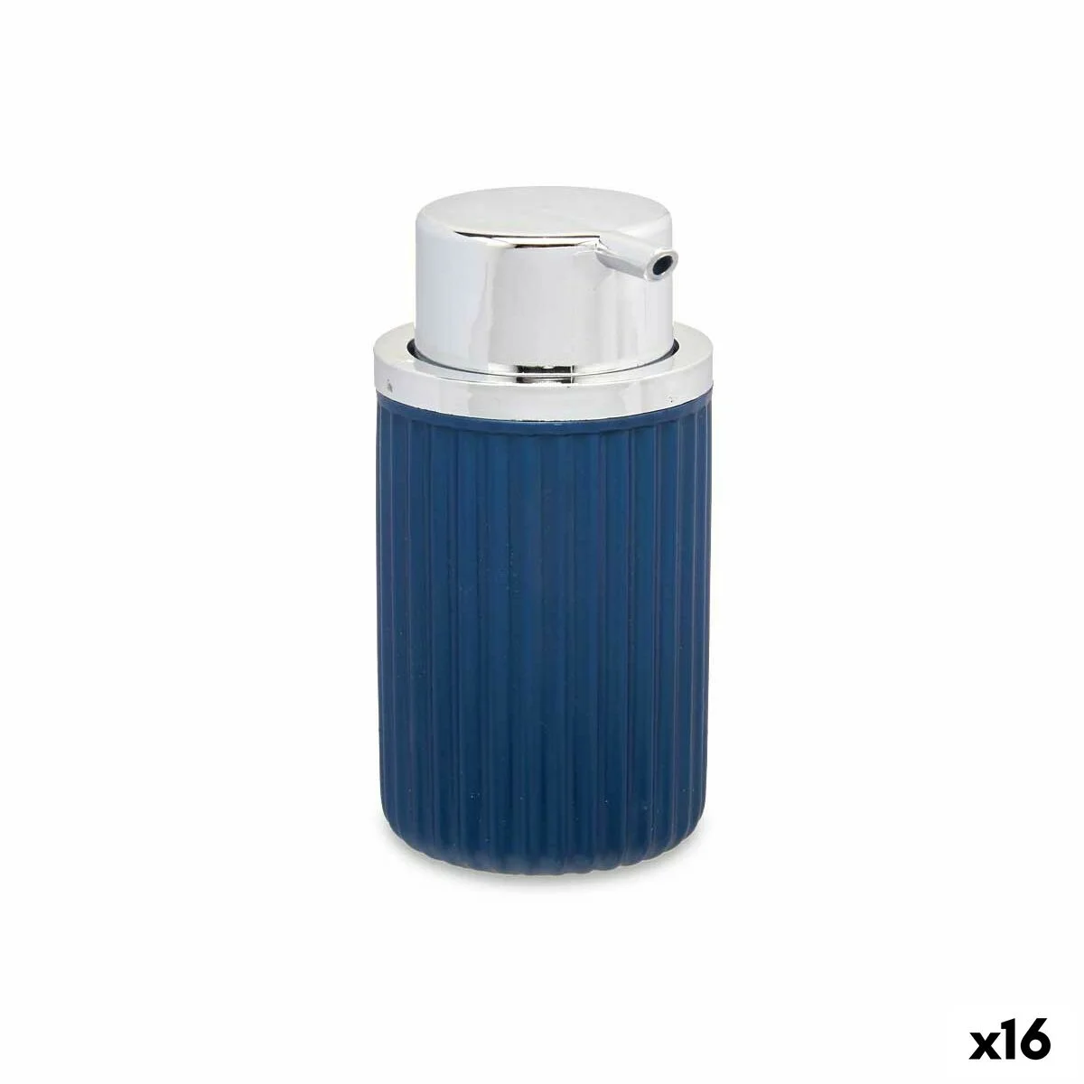 Dispensador de Jabón Berilo Azul Plástico 420 ml 7 x 14,5 x 8,5 cm (16 Unidades)
