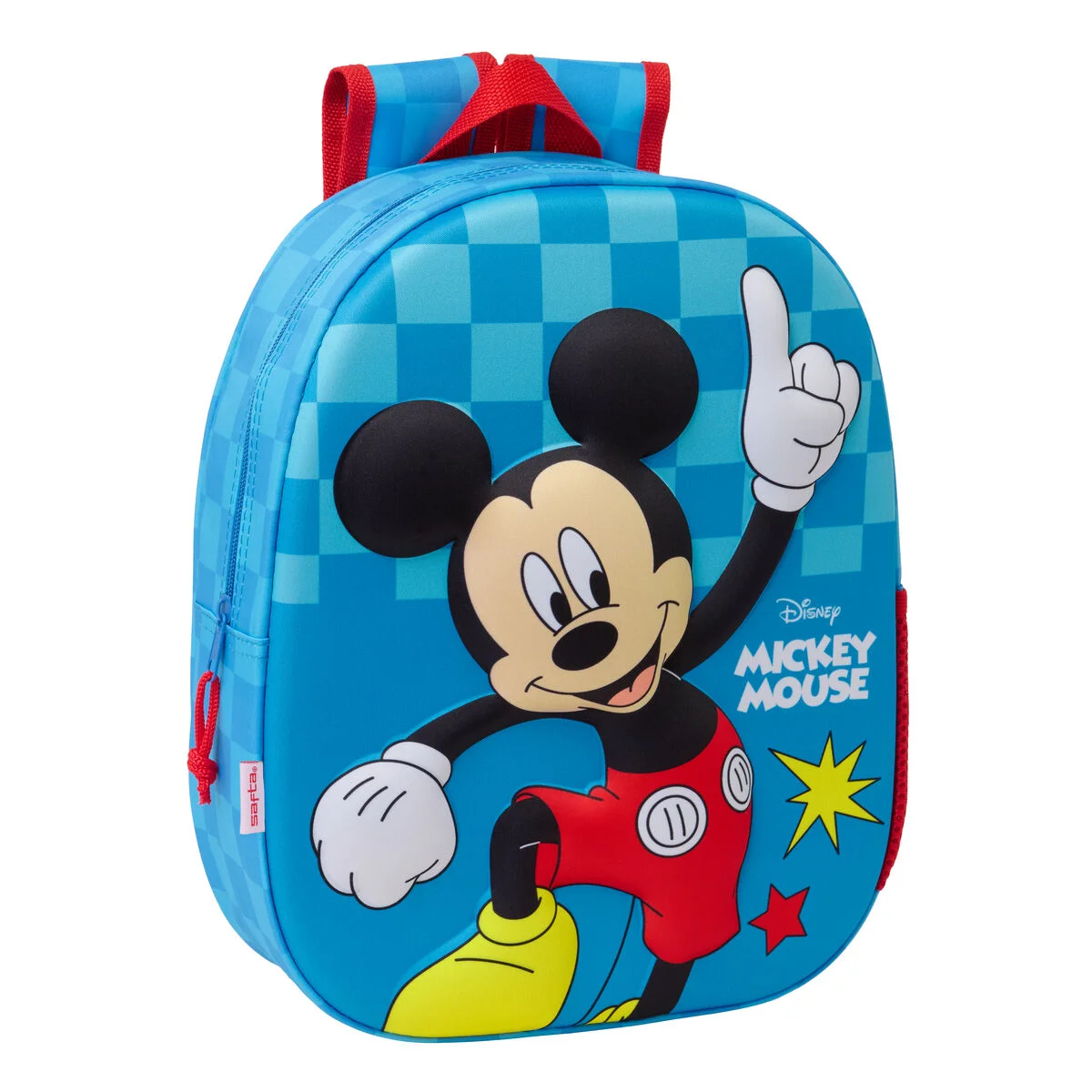 Mochila Infantil Mickey Mouse Clubhouse Azul 27 x 33 x 10 cm 3D