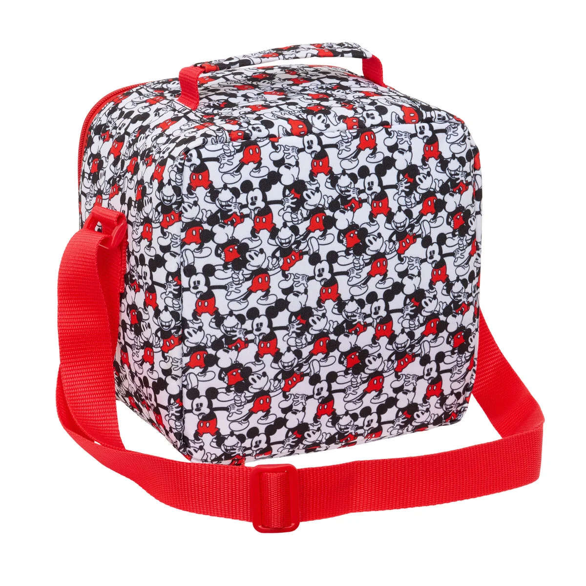 Portameriendas Térmico Mickey Mouse Clubhouse Blanco Rojo 20 x 20 x 15 cm