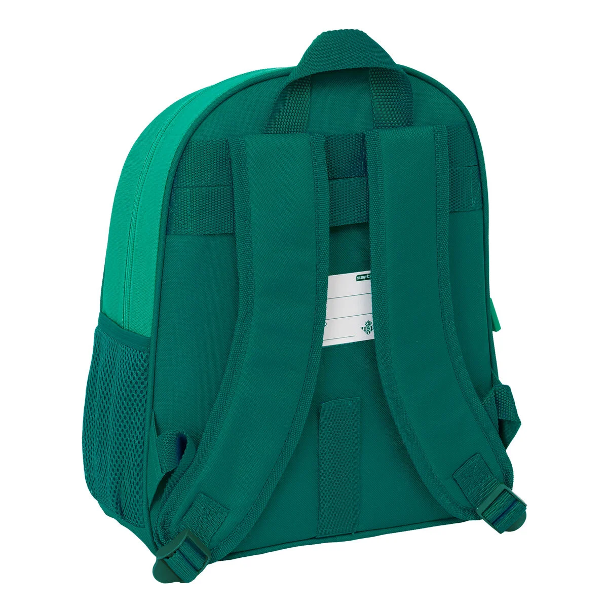 Mochila Escolar Real Betis Balompié Aguamarina 28 x 34 x 10 cm