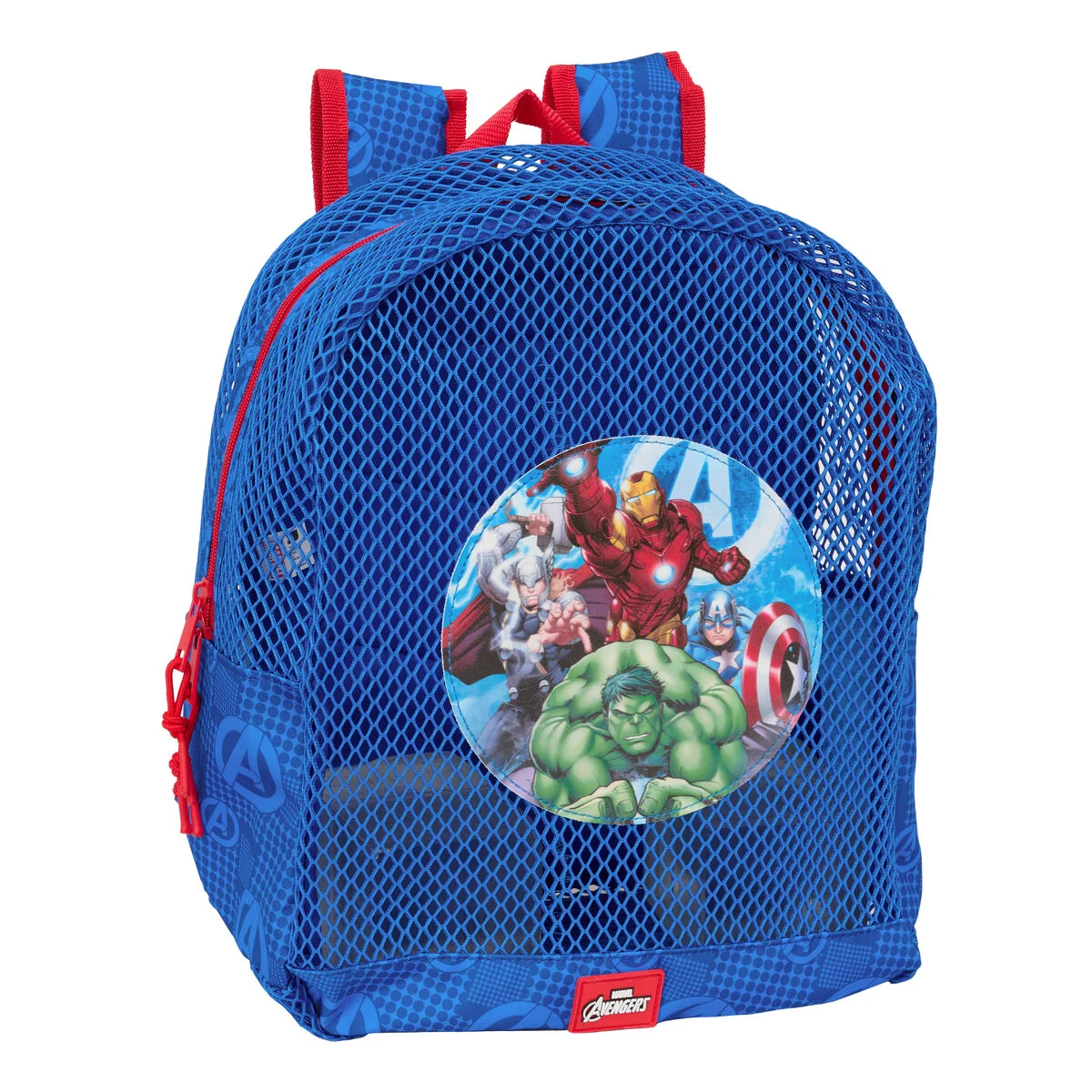 Mochila para la playa The Avengers Azul 30,5 x 24 x 18 cm Infantil
