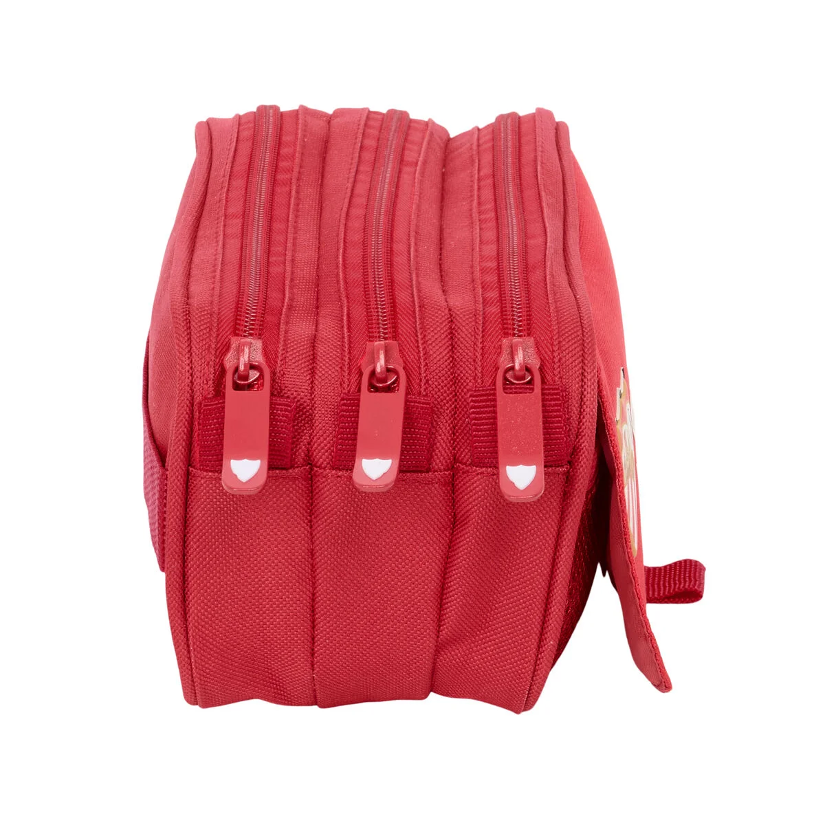 Portatodo Triple Sevilla Fútbol Club Rojo 21,5 x 10 x 8 cm