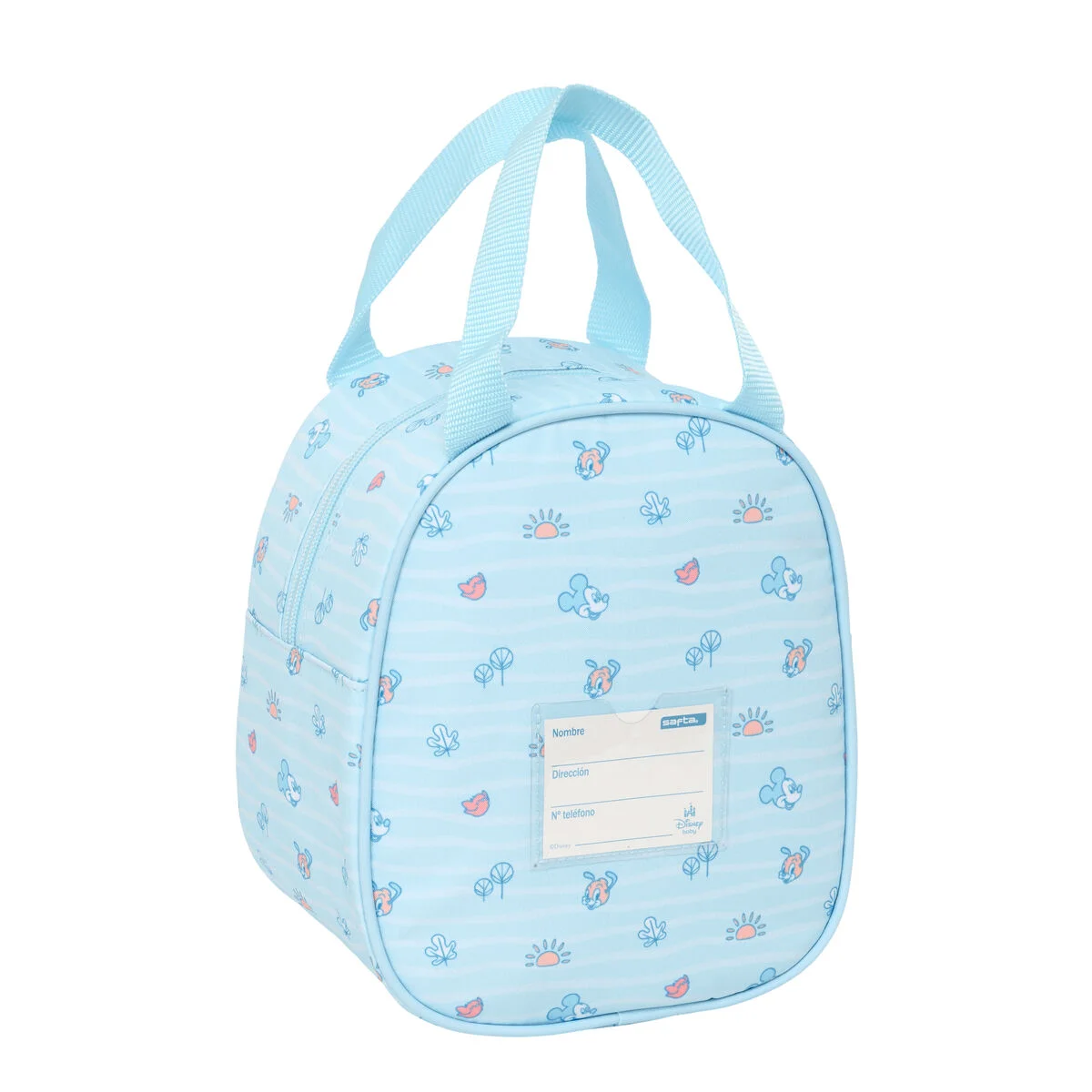 Portameriendas Térmico Mickey Mouse Clubhouse Baby Azul 19 x 22 x 14 cm