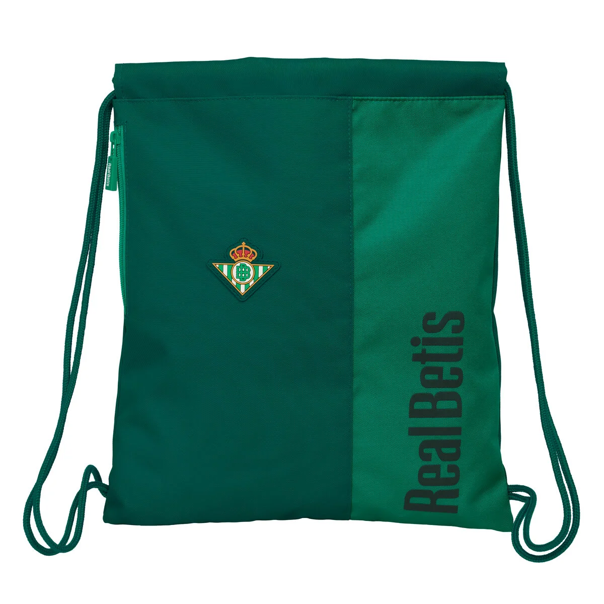Bolsa Mochila con Cuerdas Real Betis Balompié Verde 35 x 40 x 1 cm