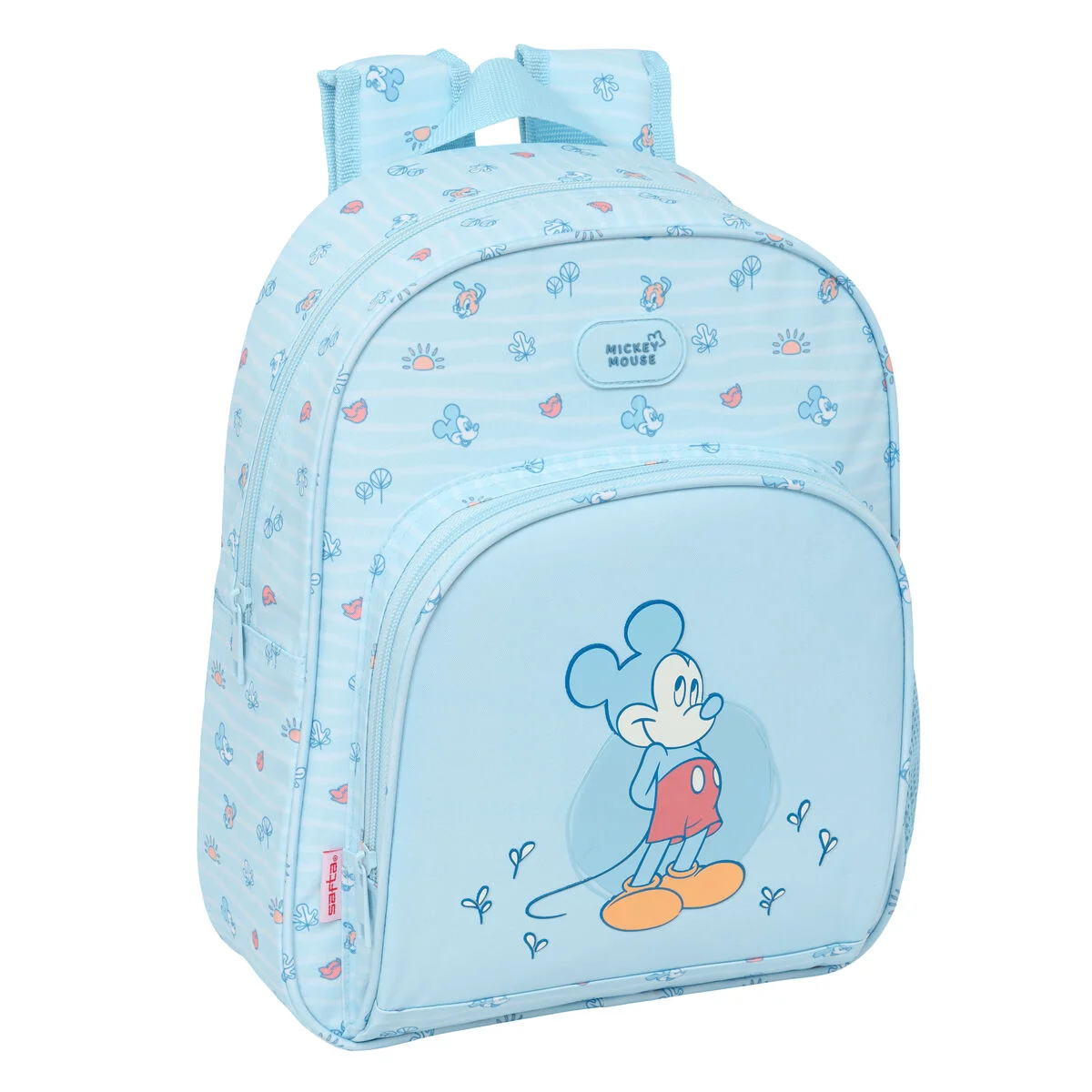 Mochila Infantil Mickey Mouse Clubhouse Baby Azul claro 28 x 34 x 10 cm
