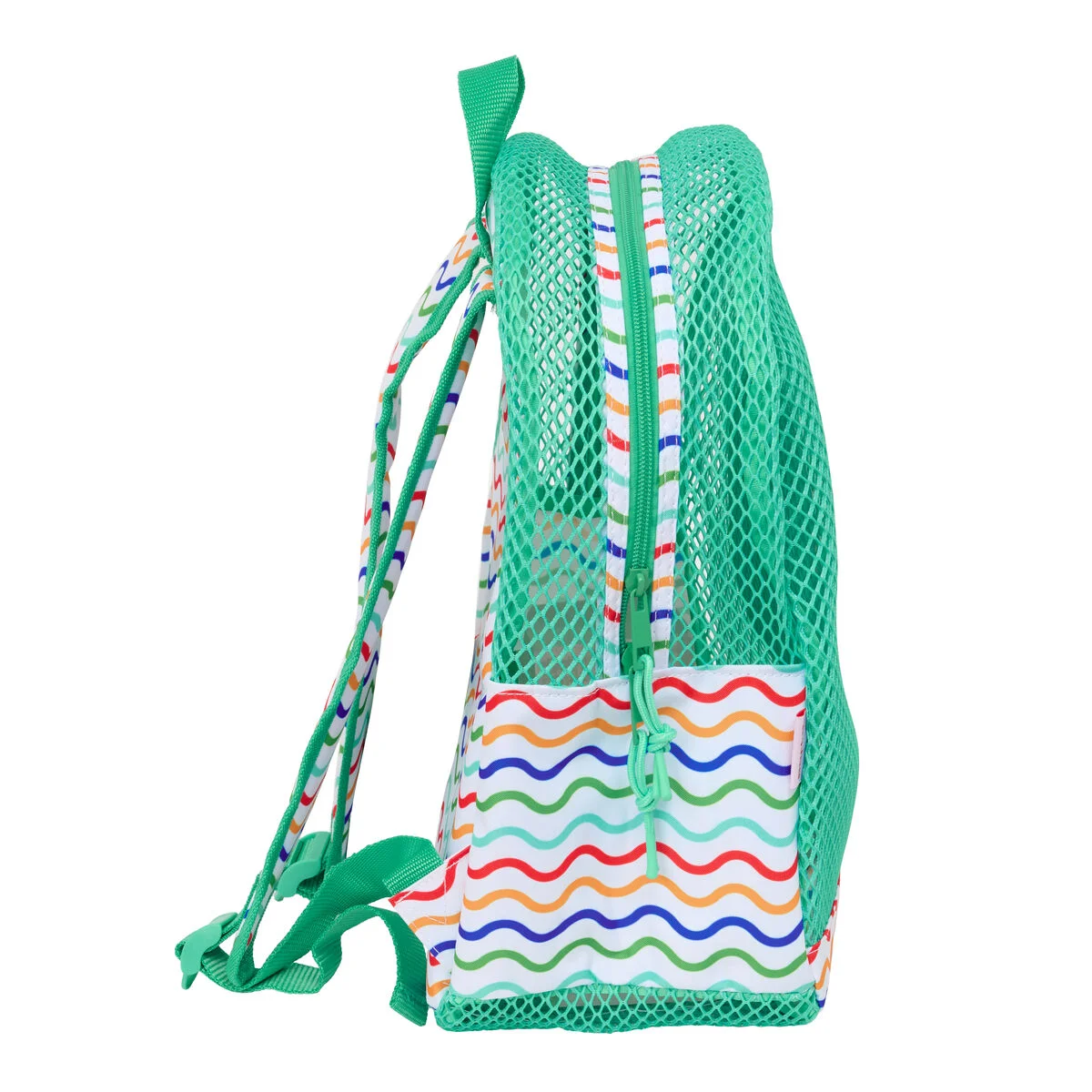 Mochila para la playa Mickey Mouse Clubhouse Multicolor Menta 30,5 x 24 x 18 cm Infantil