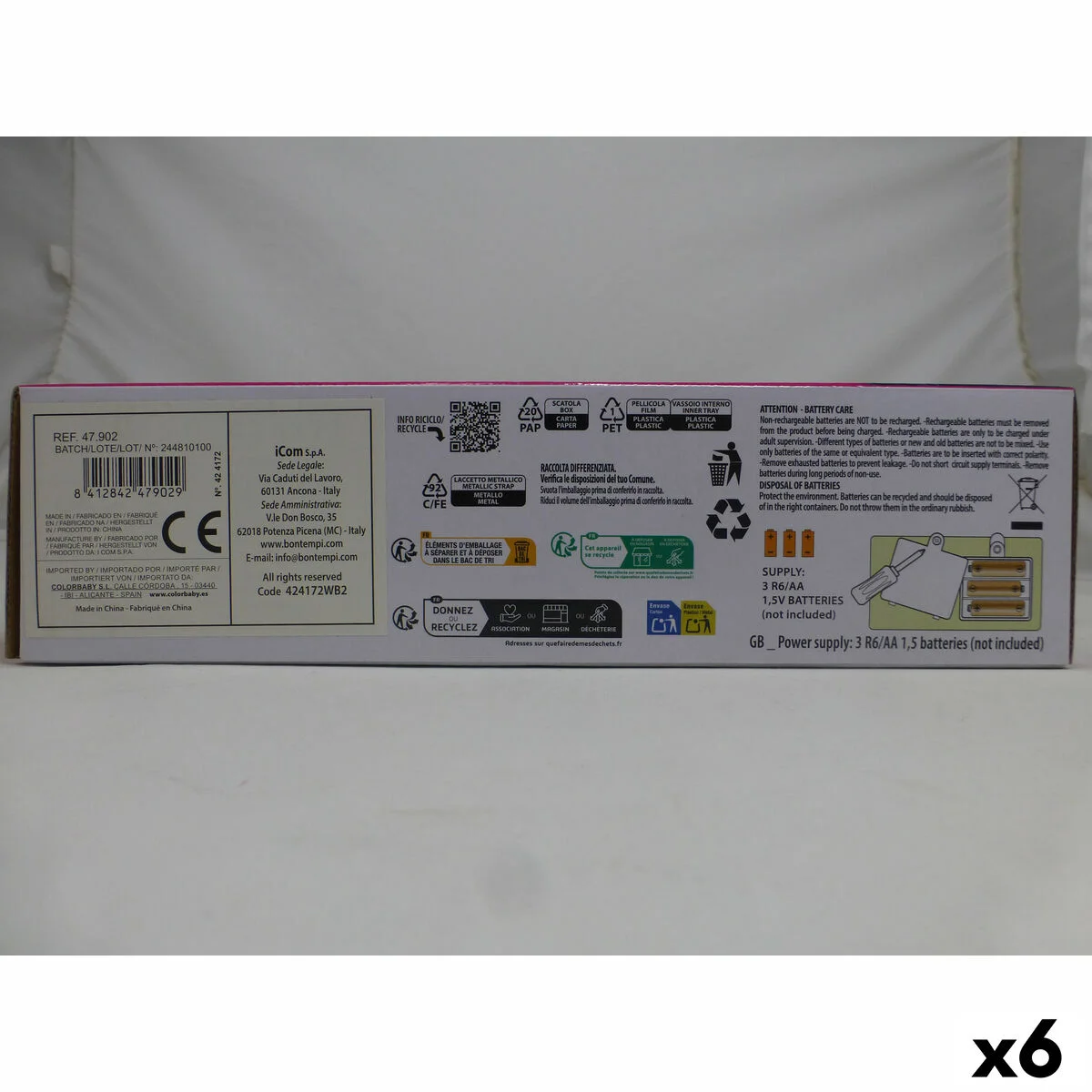 Micrófono de juguete Bontempi