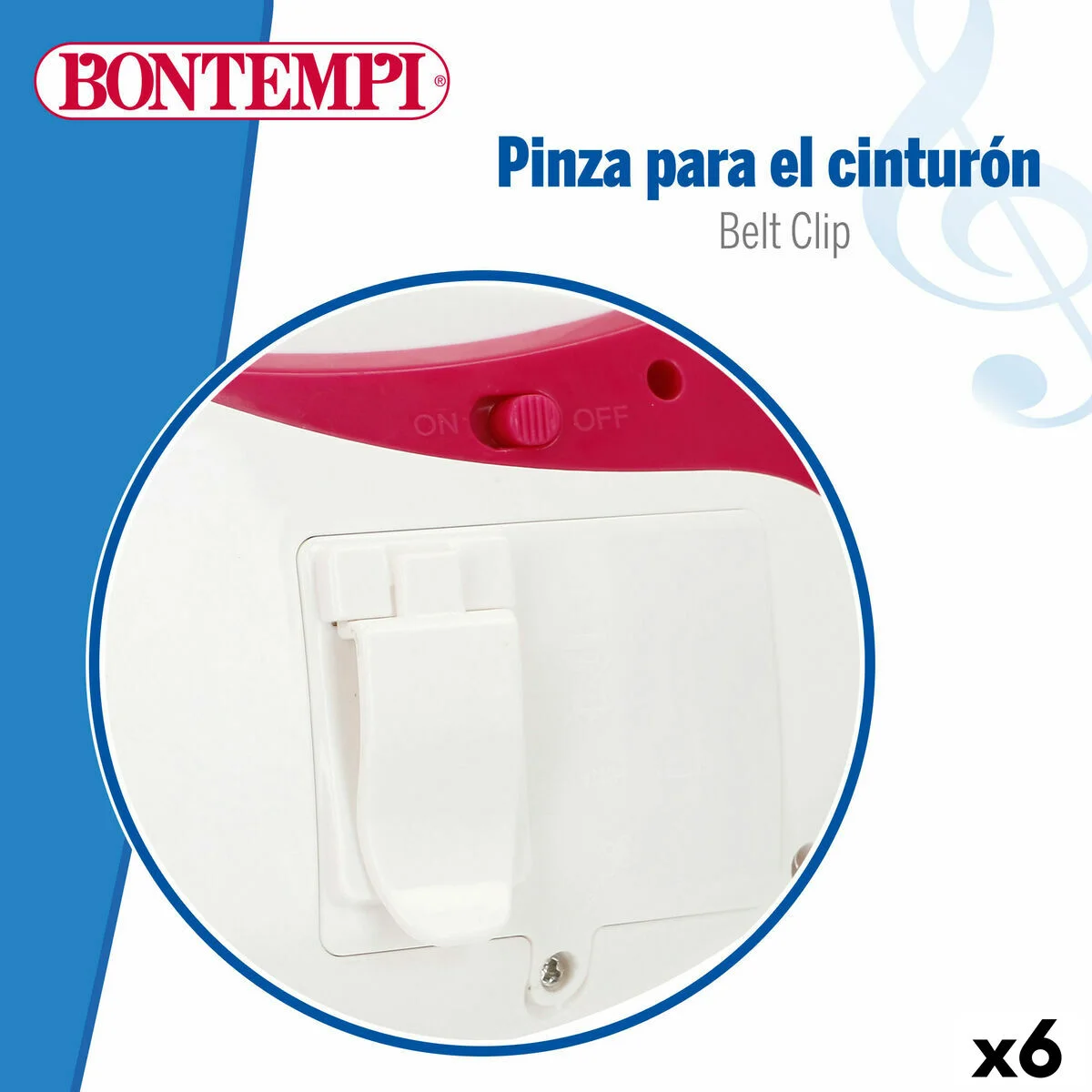 Micrófono de juguete Bontempi
