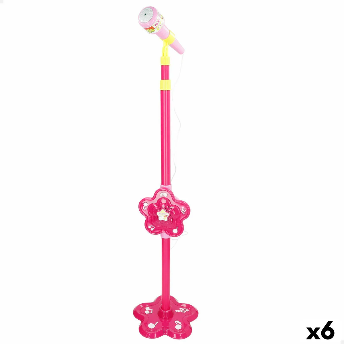 Micrófono de juguete Bontempi 20 x 105 x 20 cm (6 Unidades)