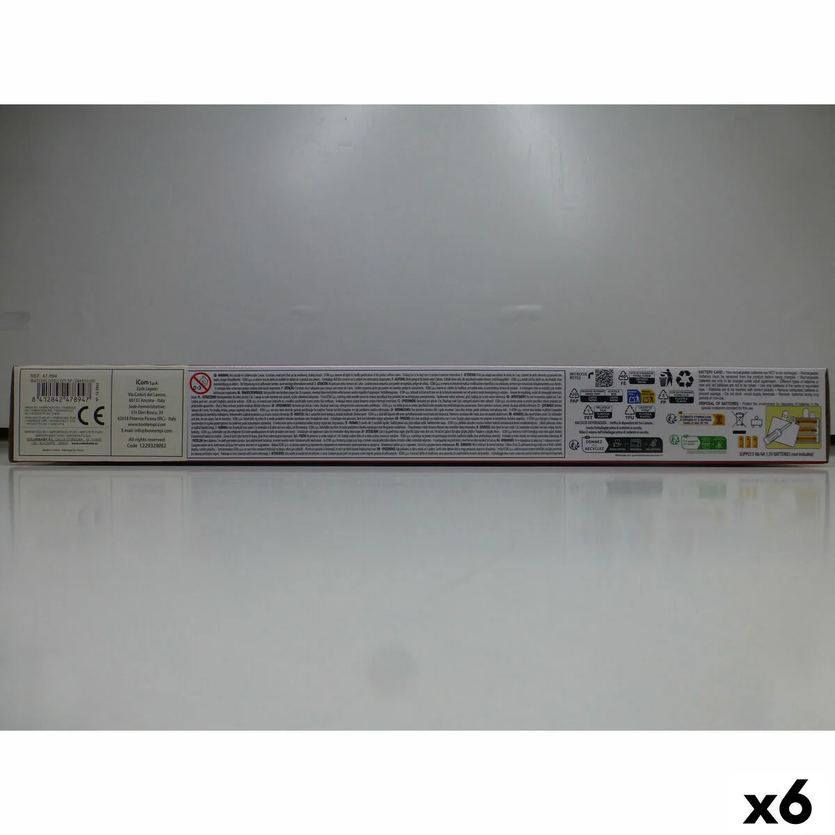 Piano Electrónico Bontempi 38 x 18 x 17 cm (6 Unidades)