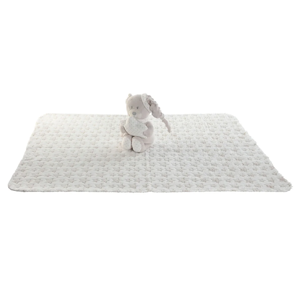 Set de Regalo para Bebé Home ESPRIT Azul Beige Rosa Poliéster (3 Unidades)