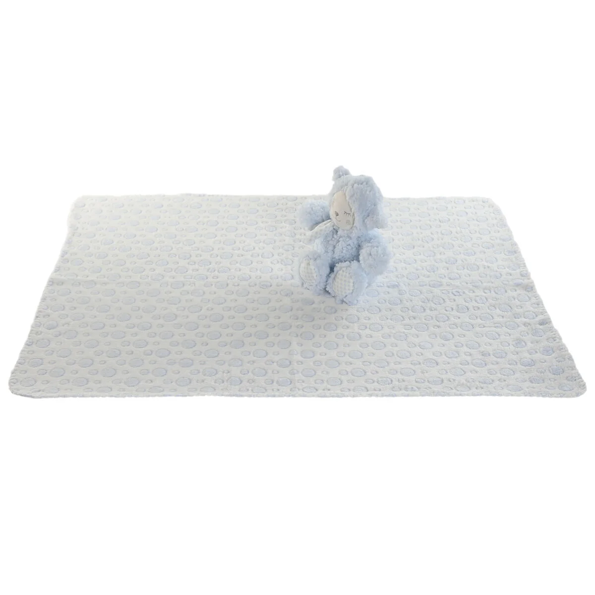Set de Regalo para Bebé Home ESPRIT Azul Beige Rosa Poliéster (3 Unidades)