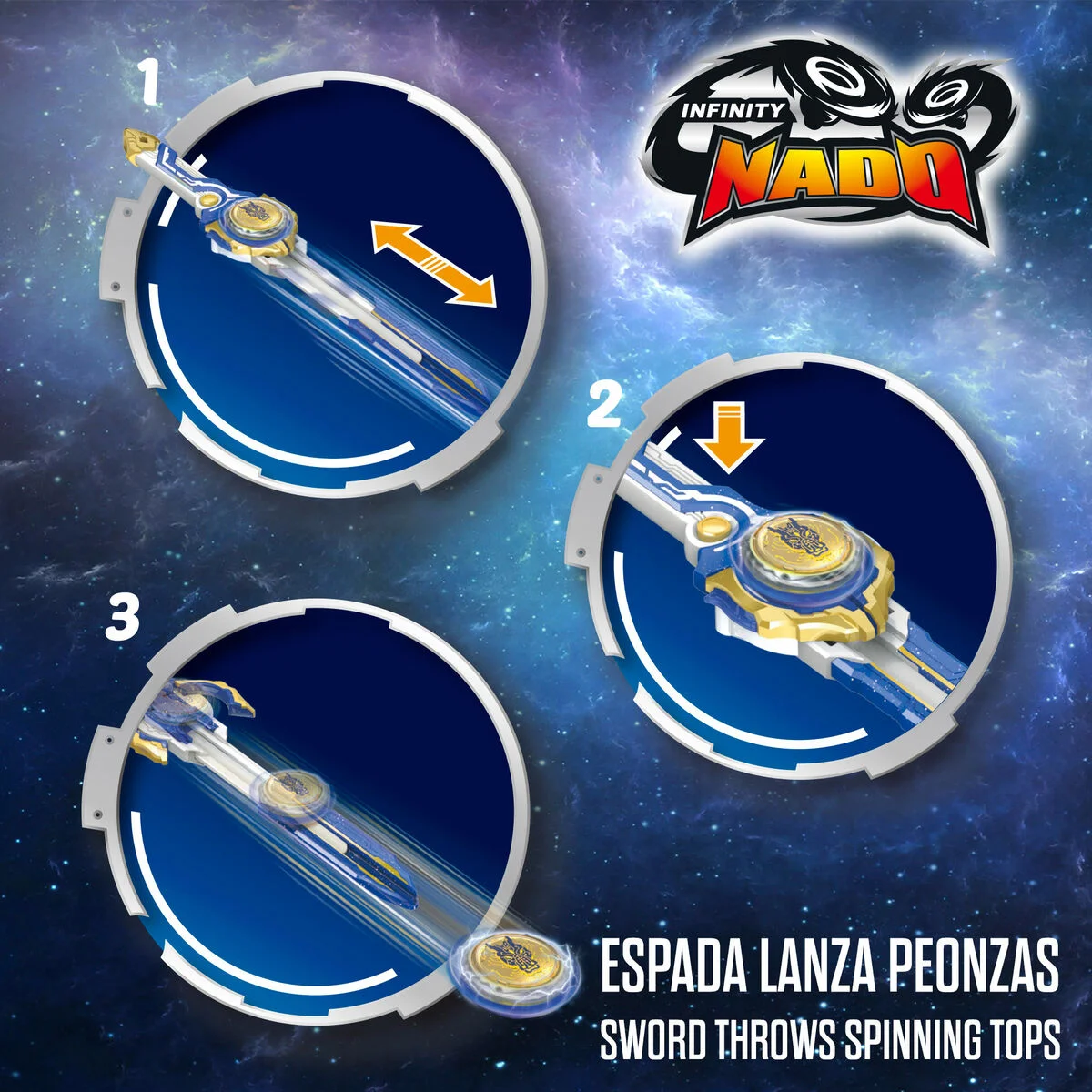 Peonza Infinity Nado (4 Unidades)