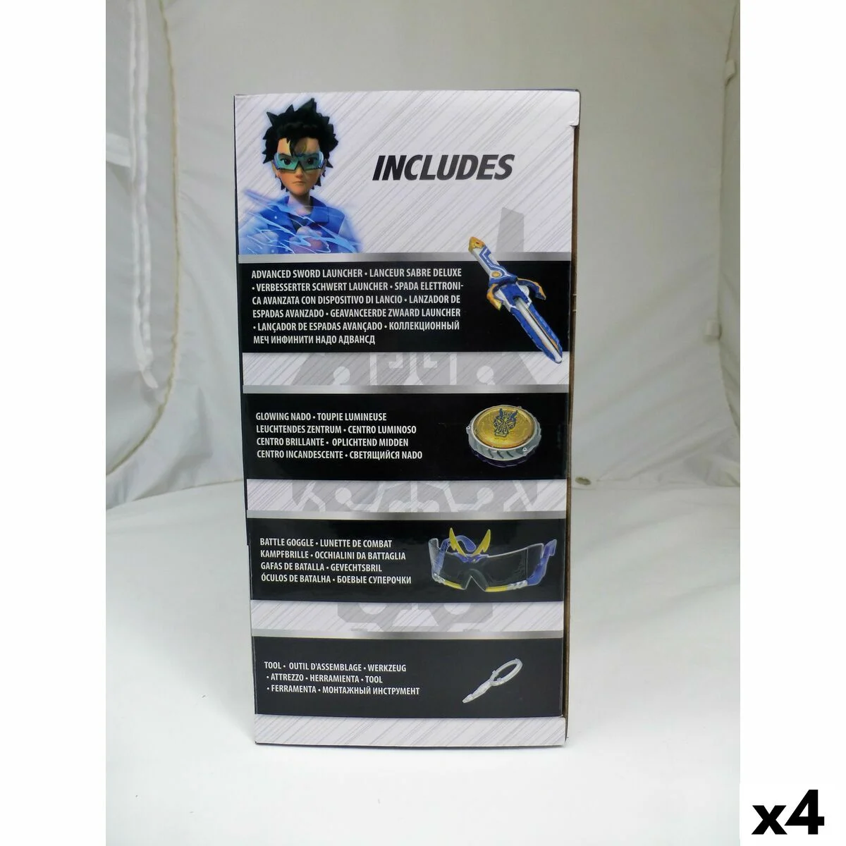 Peonza Infinity Nado (4 Unidades)