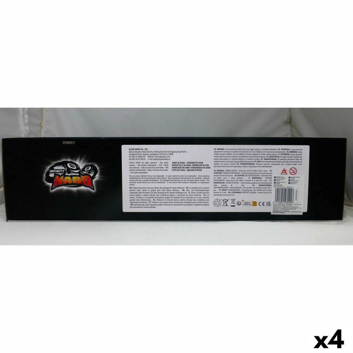 Peonza Infinity Nado (4 Unidades)