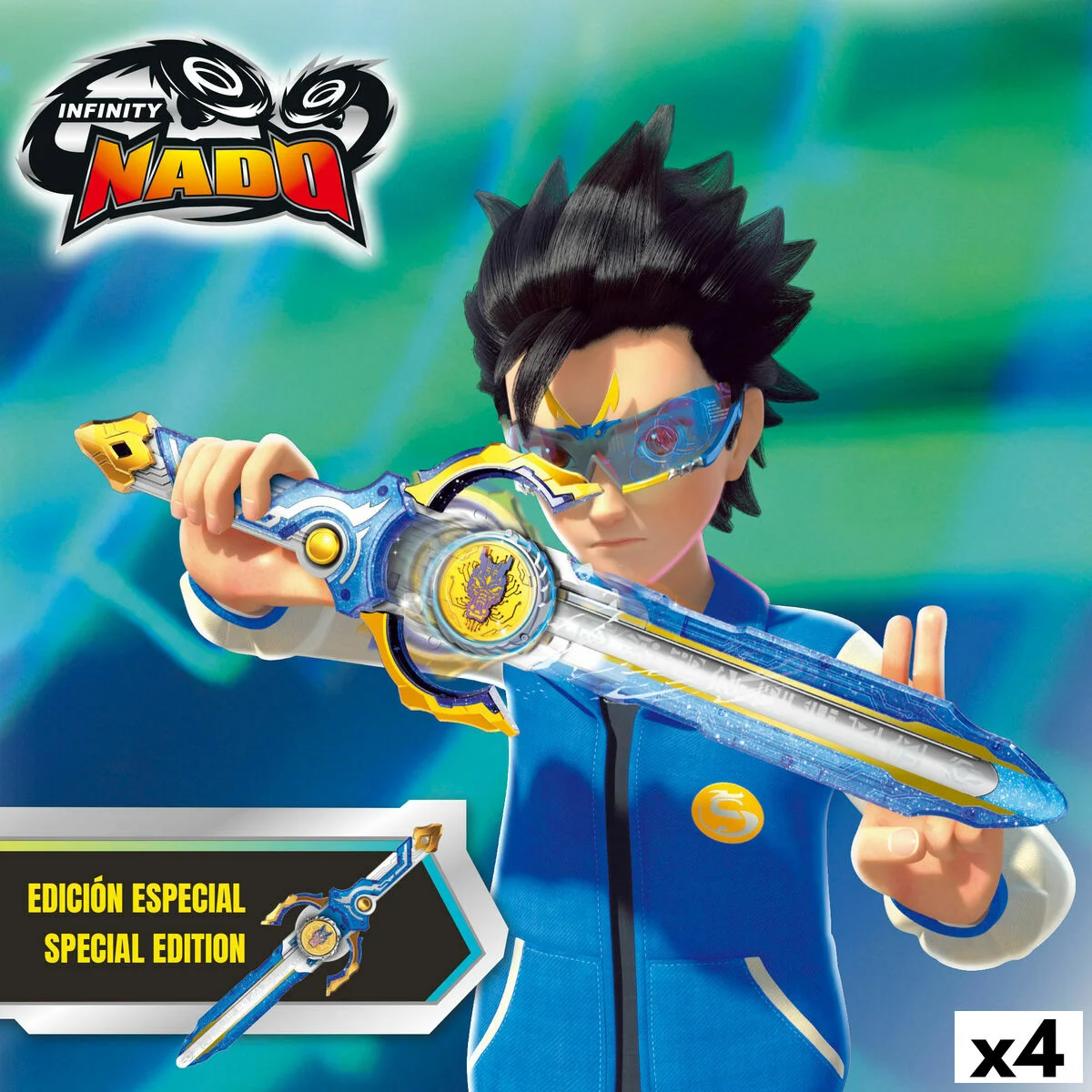 Peonza Infinity Nado (4 Unidades)