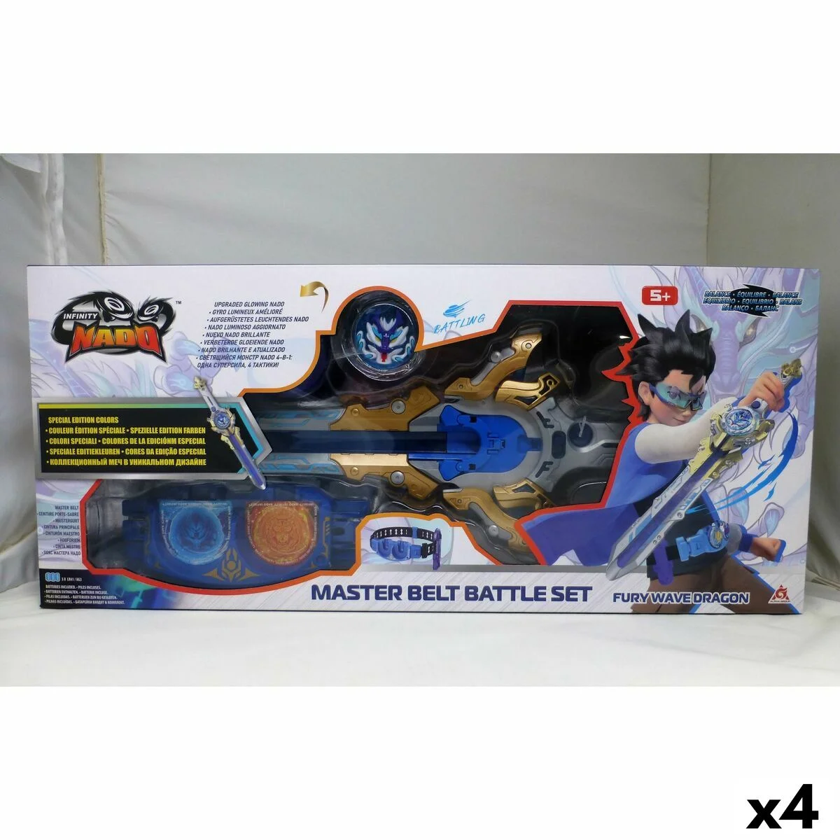 Peonza Infinity Nado (4 Unidades)