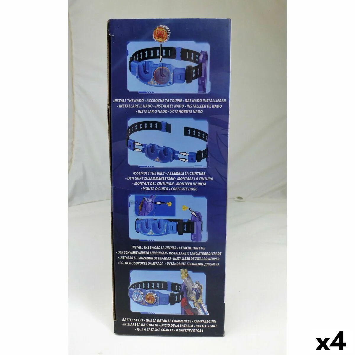 Peonza Infinity Nado (4 Unidades)