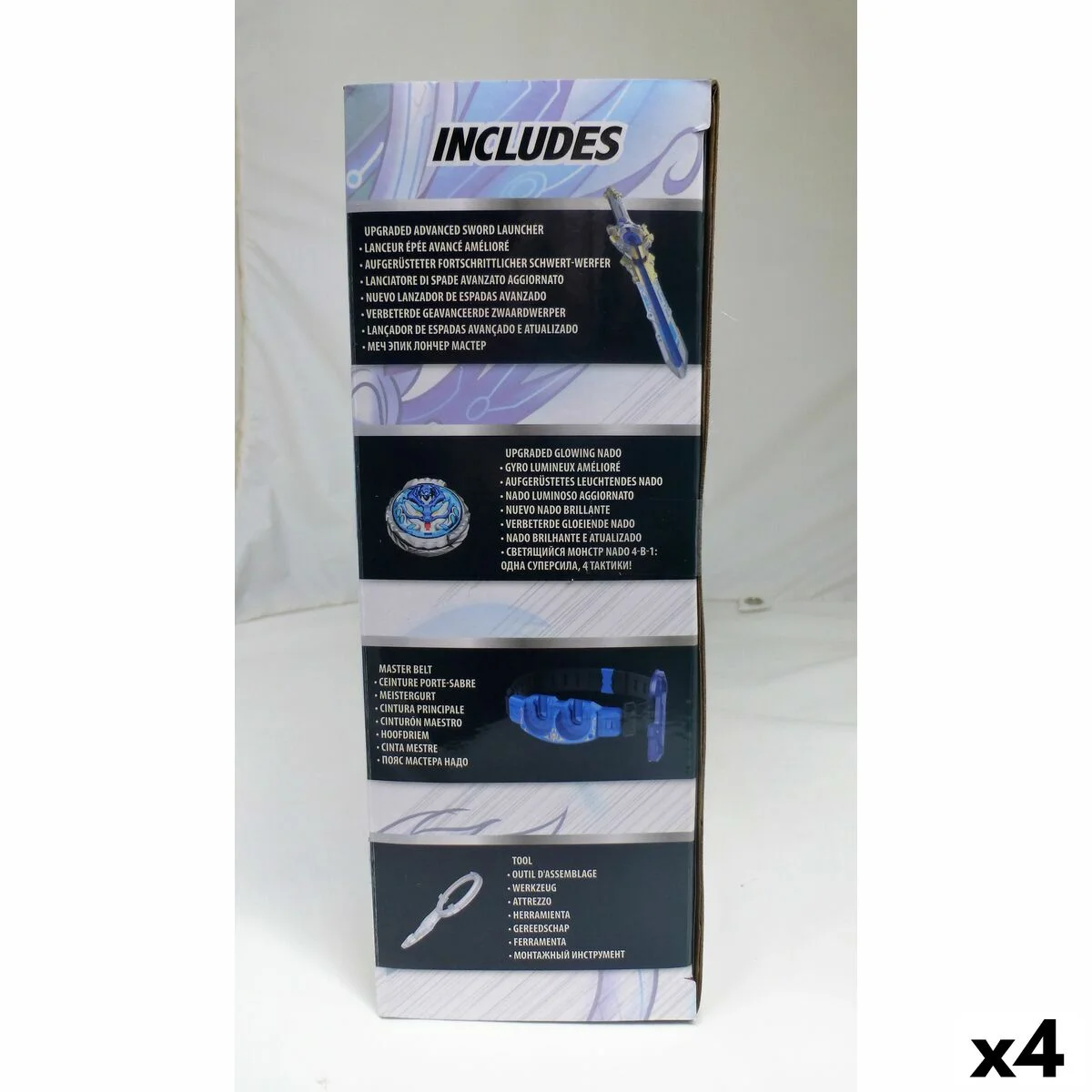 Peonza Infinity Nado (4 Unidades)