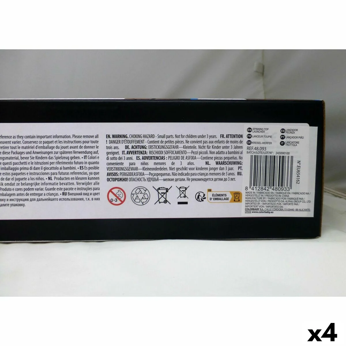 Peonza Infinity Nado (4 Unidades)