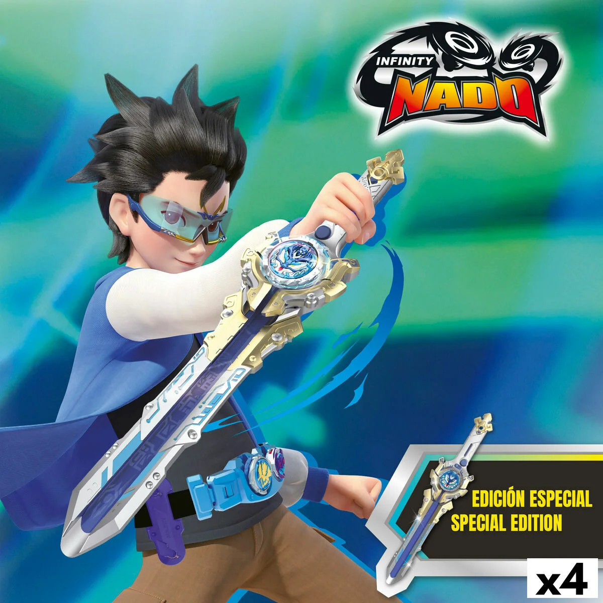 Peonza Infinity Nado (4 Unidades)