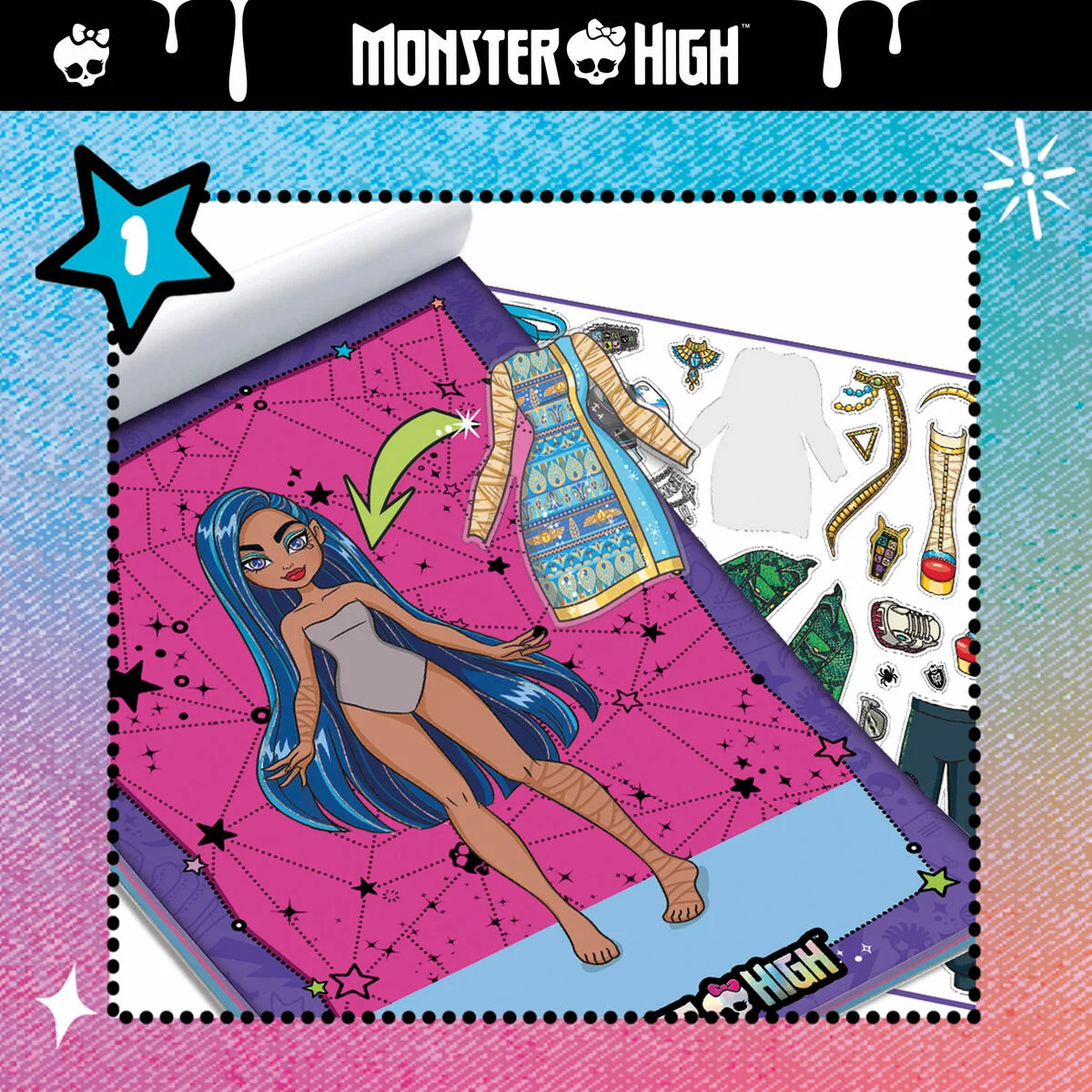 Set de Dibujo Monster High (6 Unidades)